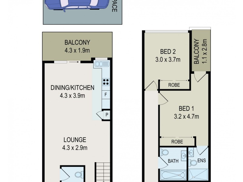 11/175 Pitt Street, Merrylands NSW 2160 Floorplan