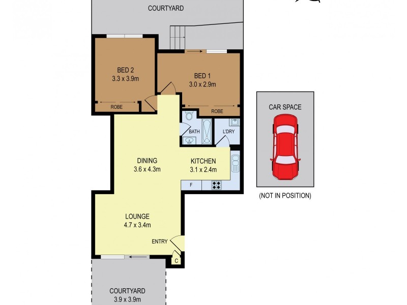 2 / 6 – 10 HYDE PARK ROAD, Berala NSW 2141 Floorplan