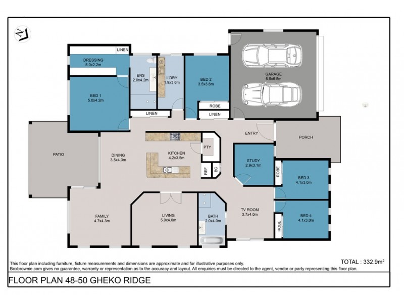 48-50 Gheko Ridge Road, Elimbah QLD 4516 Floorplan