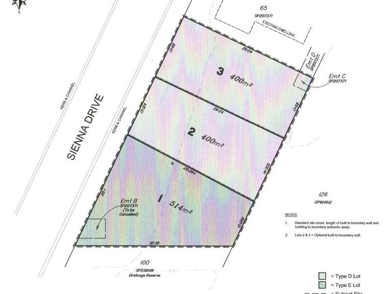 Lots 1-3 25-29 Sienna drive, Morayfield QLD 4506