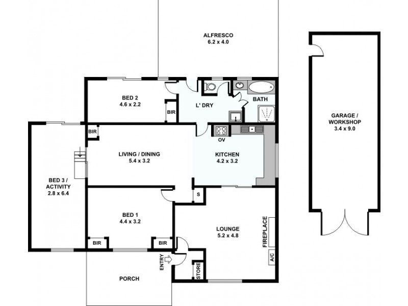 28 Jarrah Road, East Victoria Park WA 6101 Floorplan