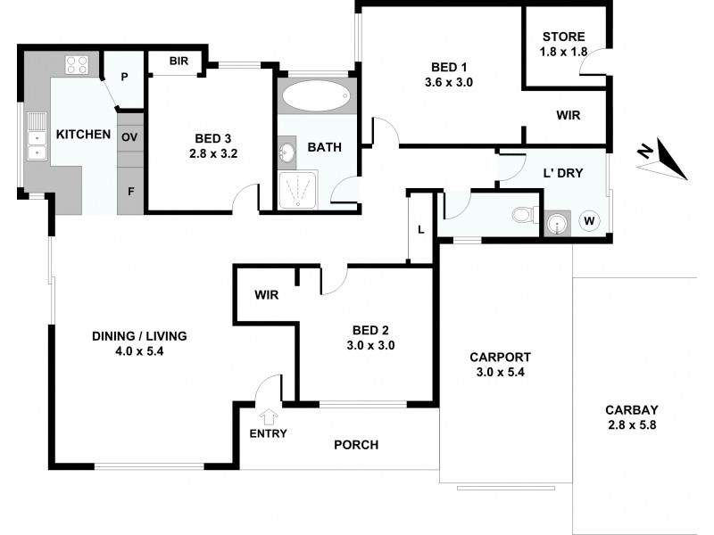 45A Beatty Avenue, East Victoria Park WA 6101 Floorplan