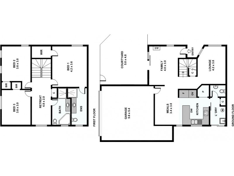 1/340 Mill Point Road, South Perth WA 6151 Floorplan