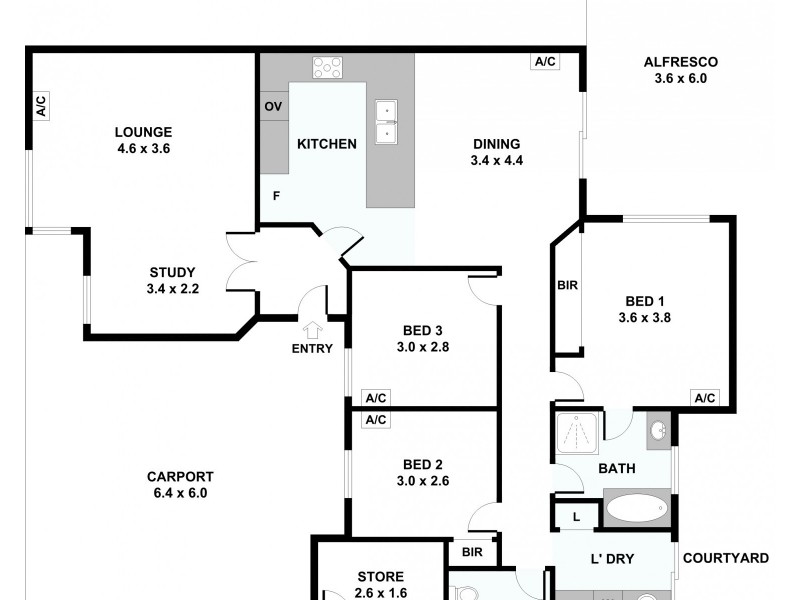 2/17 Eleanor Street, Como WA 6152 Floorplan