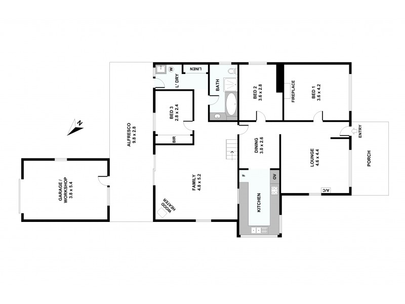 36 Broome Street, South Perth WA 6151 Floorplan
