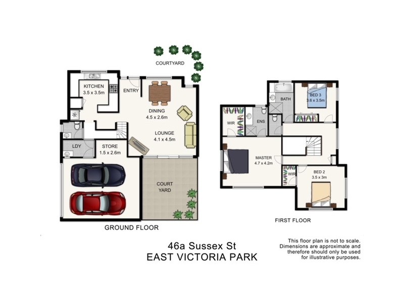 46A Sussex Street, East Victoria Park WA 6101 Floorplan
