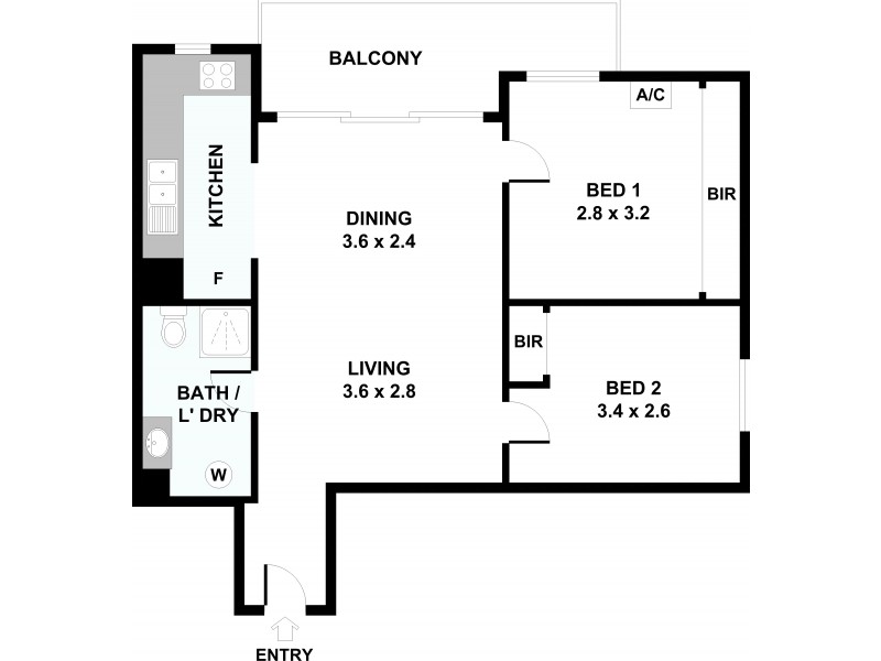 31/154 Mill Point Road, South Perth WA 6151 Floorplan