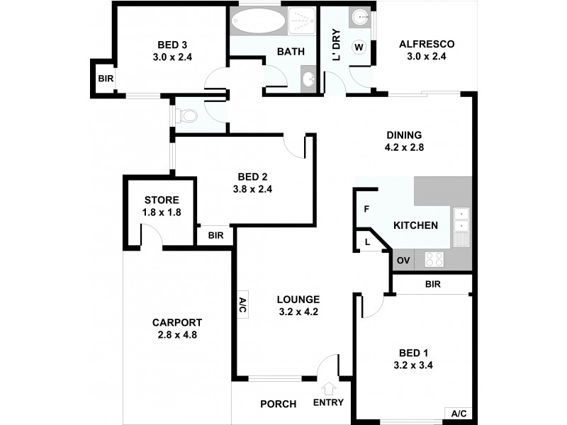 2A Anglesea Street, East Victoria Park WA 6101 Floorplan