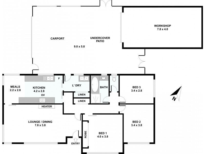 62 Etwell Street, East Victoria Park WA 6101 Floorplan