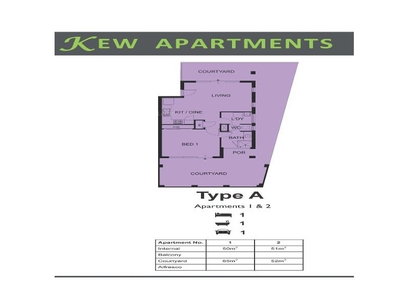 1/285 Knutsford Avenue, Kewdale WA 6105 Floorplan