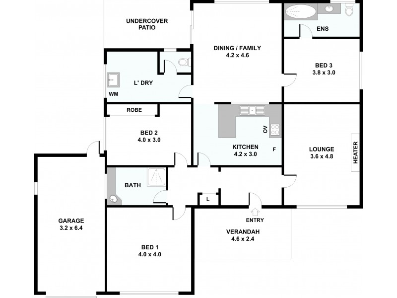 93 Swansea Street, East Victoria Park WA 6101 Floorplan