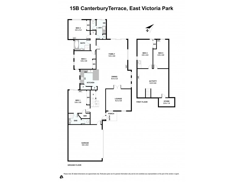 15B Canterbury Terrace, East Victoria Park WA 6101 Floorplan