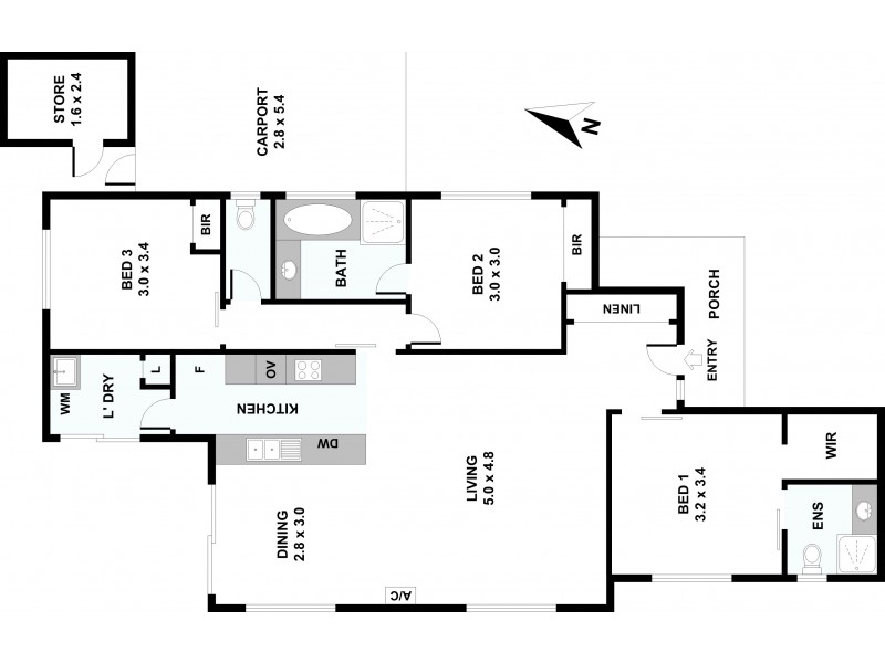 27D Beatty Avenue, East Victoria Park WA 6101 Floorplan