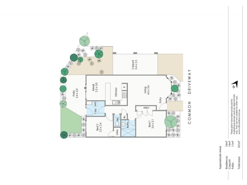 8/2 Lakeside Terrace, Mount Pleasant WA 6153 Floorplan