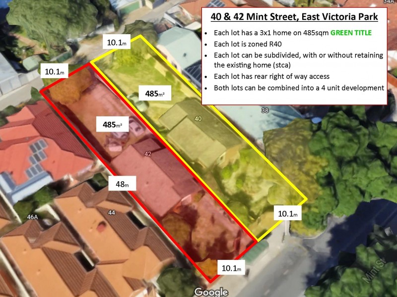 40 and 42 Mint Street, East Victoria Park WA 6101