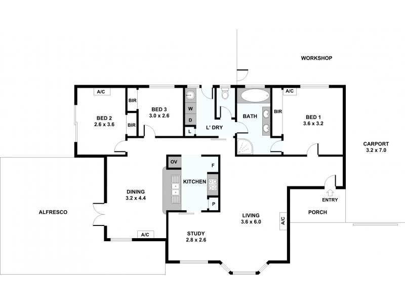 53B Victoria Street, St James WA 6102 Floorplan