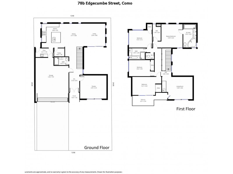 78B Edgecumbe St, Como WA 6152 Floorplan