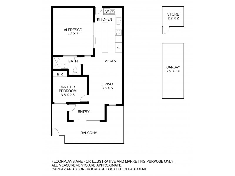 2/15 Leonard Street, Victoria Park WA 6100 Floorplan