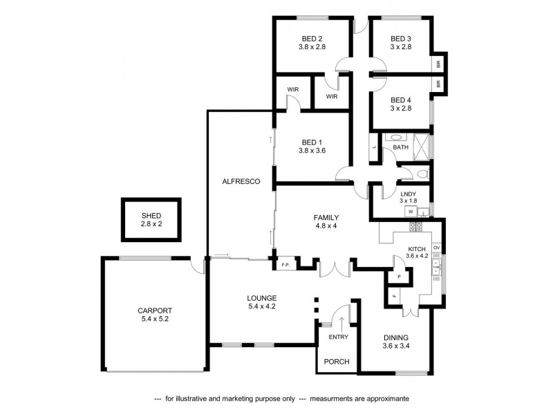 20 Regency Drive, Thornlie WA 6108 Floorplan