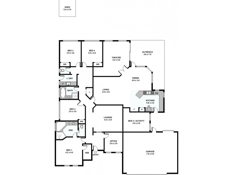 35 Planetree Pass, Canning Vale WA 6155 Floorplan