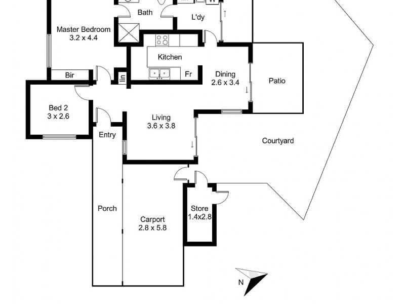 3/39 Challenger Avenue, Manning WA 6152 Floorplan