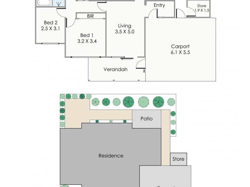 2/62 Robert Street, Como WA 6152 Floorplan