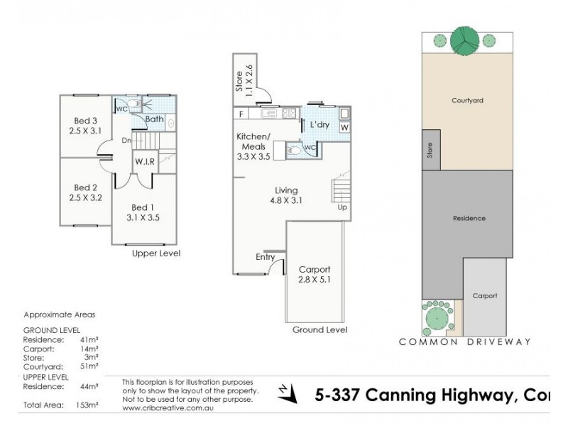 5/337 Canning Highway, Como WA 6152 Floorplan