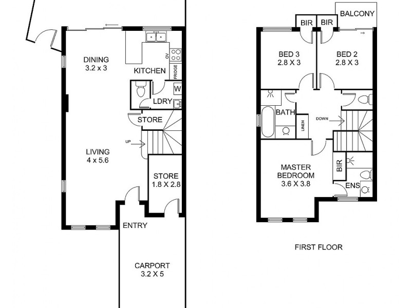 17/22 GOCHEAN AVENUE, Bentley WA 6102 Floorplan