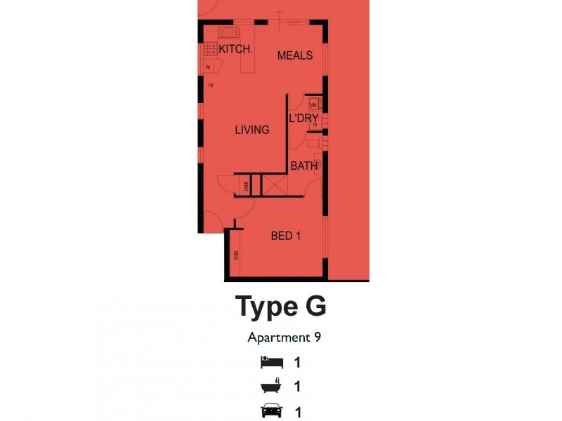 9/5 Cleaver Terrace, Rivervale WA 6103 Floorplan