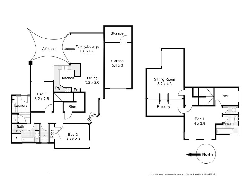 2/142 Ewen Street, Doubleview WA 6018 Floorplan