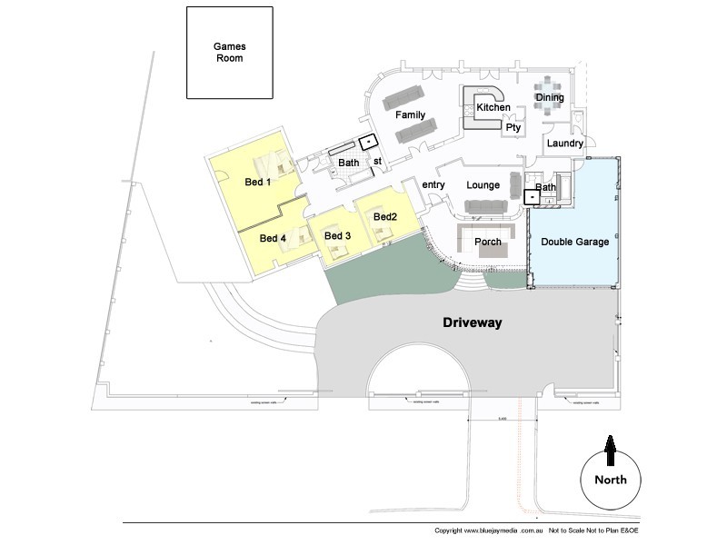 172 Grantham Street, Floreat WA 6014 Floorplan