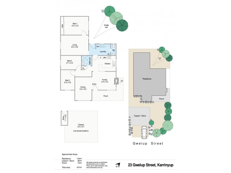 23 Gwelup Street, Karrinyup WA 6018 Floorplan