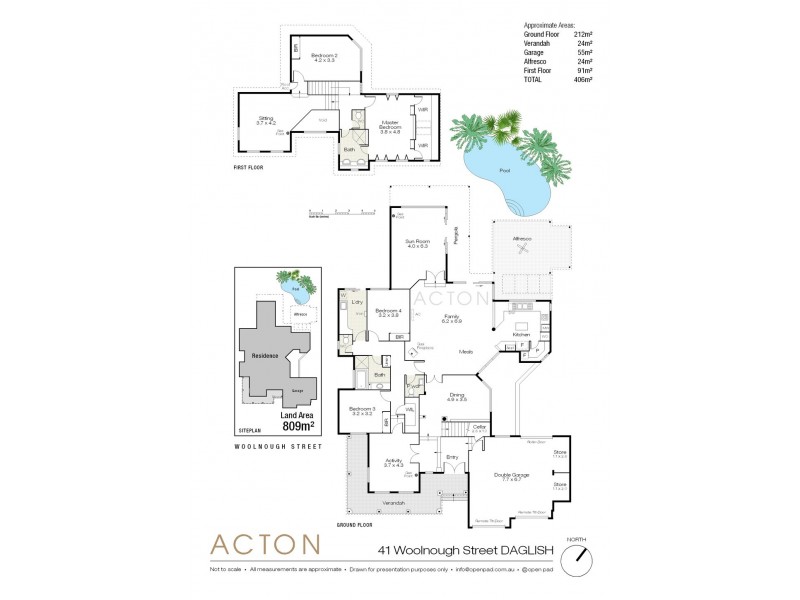 41 Woolnough Street, Daglish WA 6008 Floorplan