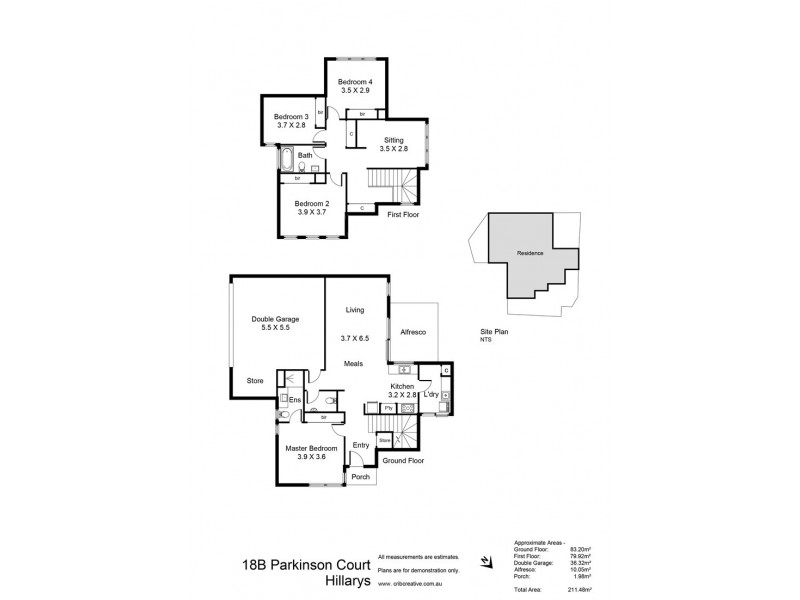 4/18 Parkinson Court, Hillarys WA 6025 Floorplan