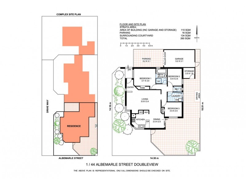 1/44 Albemarle Street, Doubleview WA 6018 Floorplan