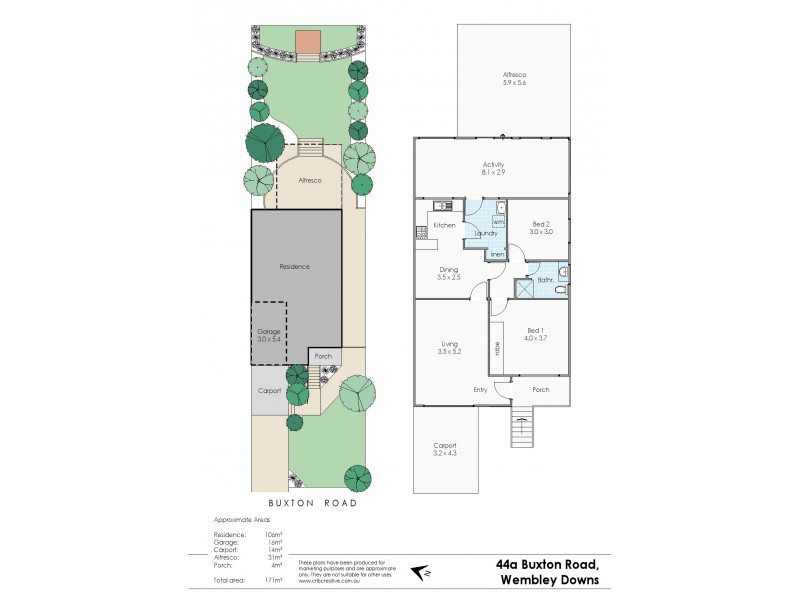 44A Buxton Road, Wembley Downs WA 6019 Floorplan