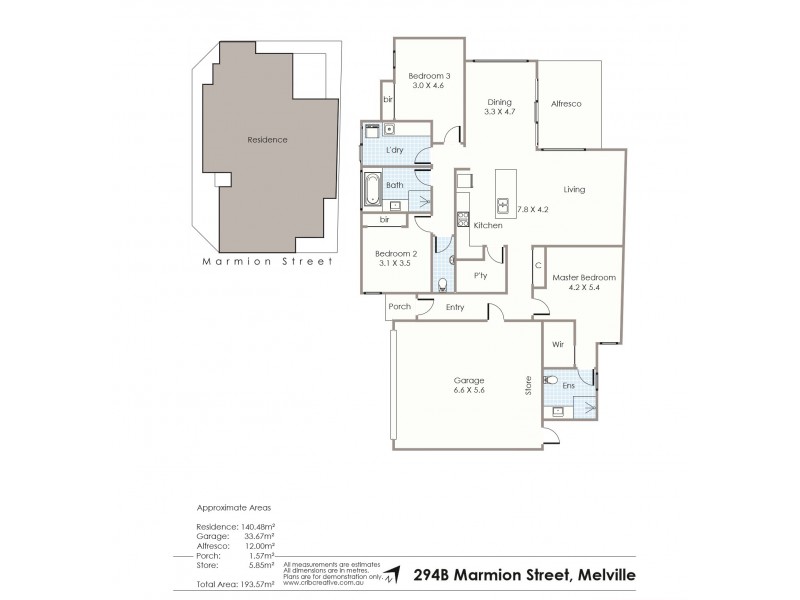 294 B MARMION STREET, Melville WA 6156 Floorplan