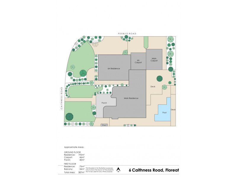 6 Caithness Road, Floreat WA 6014 Floorplan