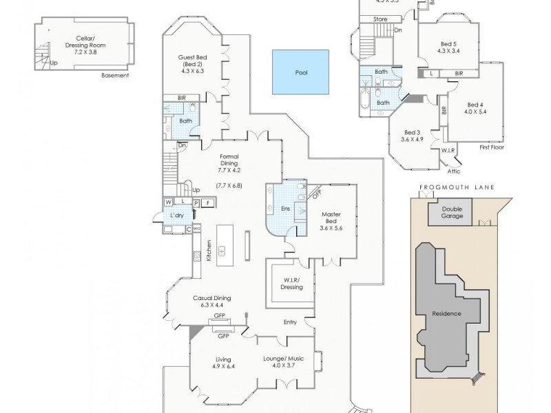 8 Riley Road, Claremont WA 6010 Floorplan