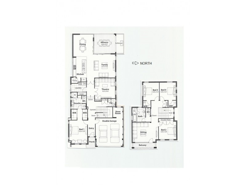 99 Buntine Road, Wembley Downs WA 6019 Floorplan