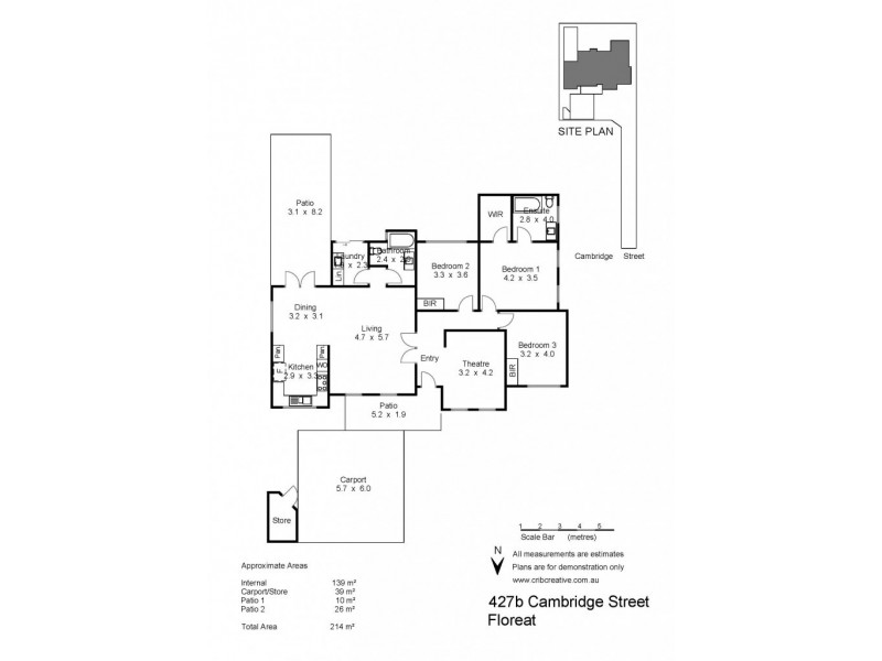 427B Cambridge Street, Floreat WA 6014 Floorplan