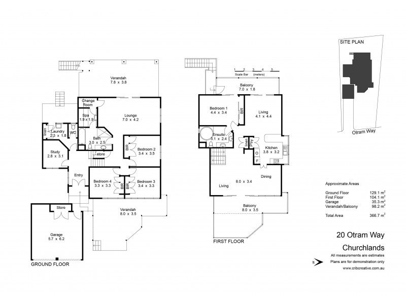 20 Otram Way, Churchlands WA 6018 Floorplan