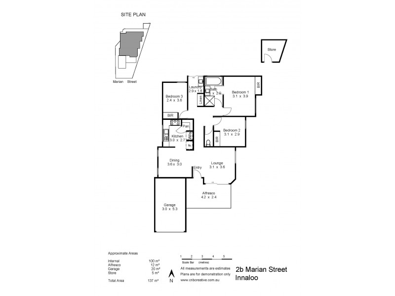 2A Marian Street, Innaloo WA 6018 Floorplan