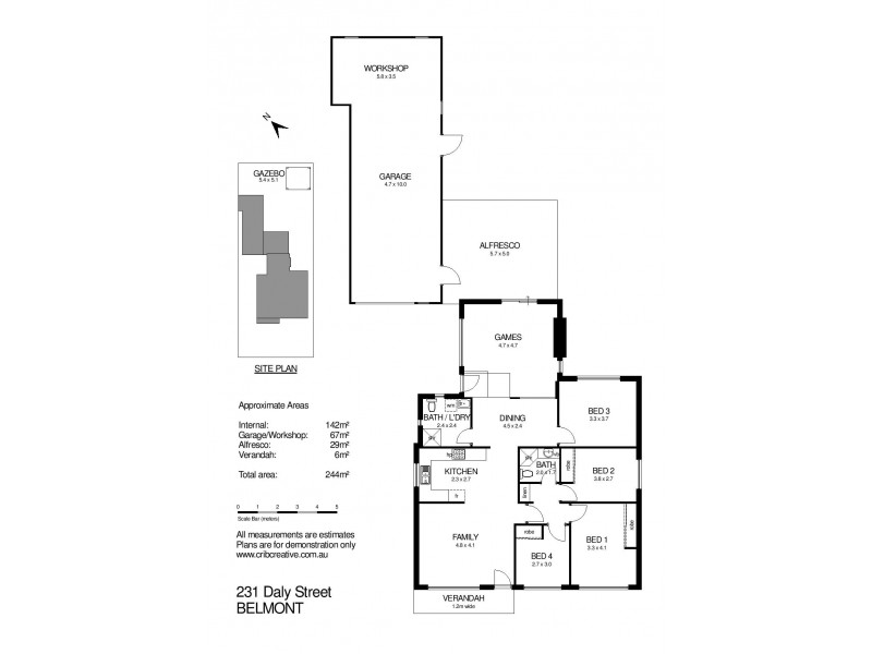 231 Daly Street, Belmont WA 6104 Floorplan