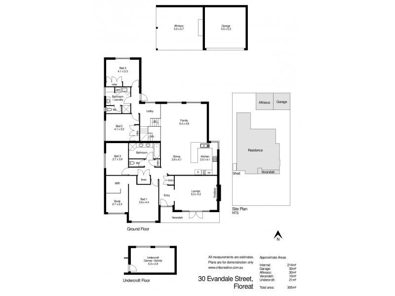 30 Evandale Street, Floreat WA 6014 Floorplan