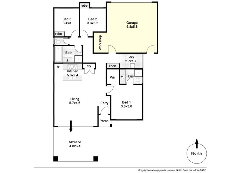 16 Spiccia Way, Sinagra WA 6065 Floorplan