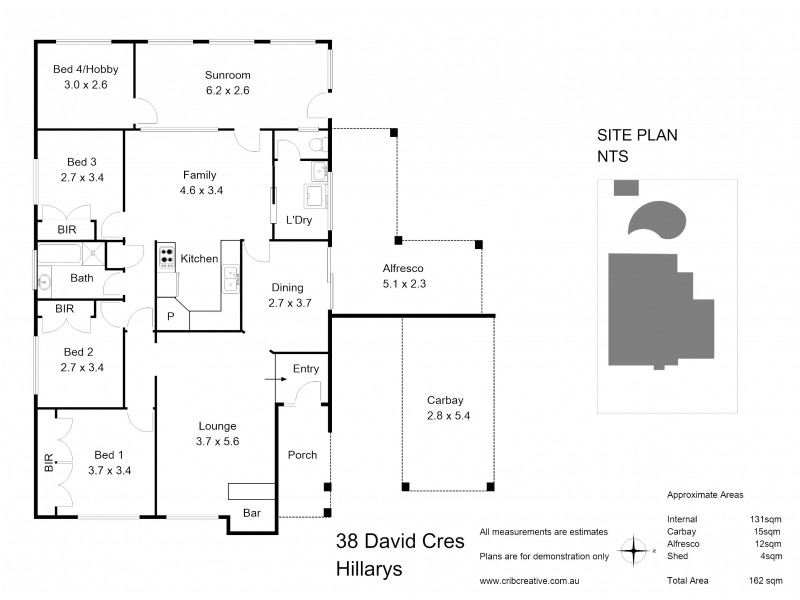 38 David Crescent, Hillarys WA 6025 Floorplan