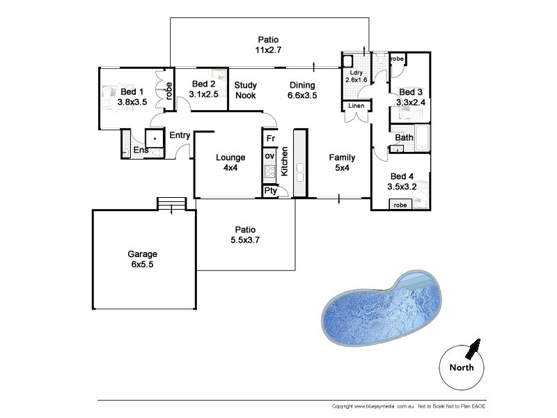 7 Hawker Avenue, Warwick WA 6024 Floorplan