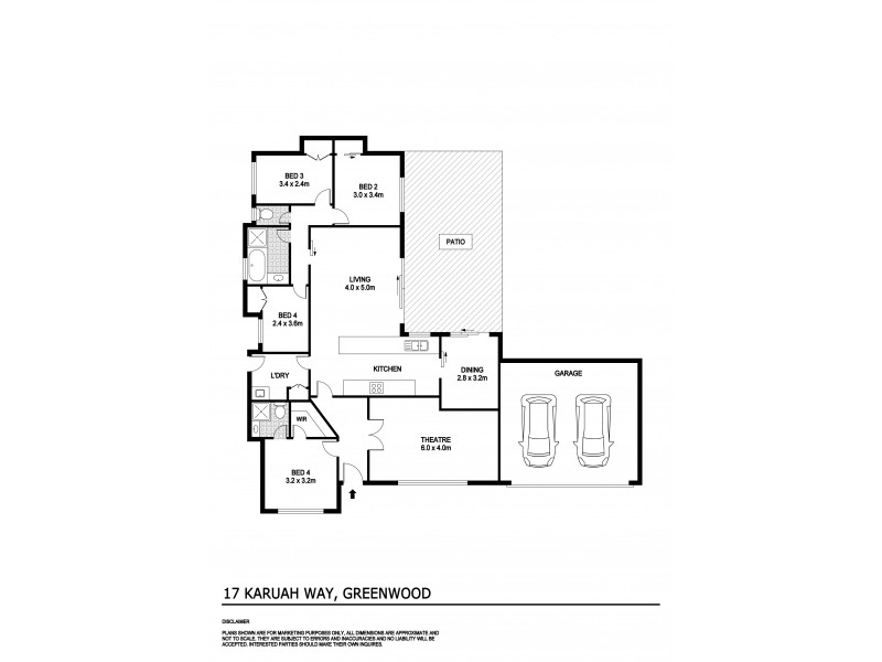 17 Karuah Way, Greenwood WA 6024 Floorplan