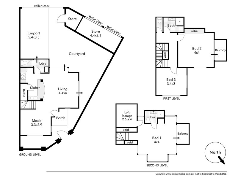 15/42 Burns Street, North Fremantle WA 6159 Floorplan